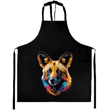 Discover African wild dog Aprons