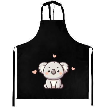 Discover Kawaii Koala Cute Pattern Aprons