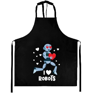 Discover I Love Robots Red Heart Robotics Class Engineer Aprons