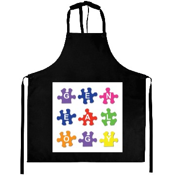 Discover Genealogy Jigsaw Puzzle Pieces Aprons