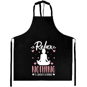 Discover Yoga Spirit Buddha Enlightenment Aprons