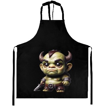 Discover Anime chibi orc Aprons