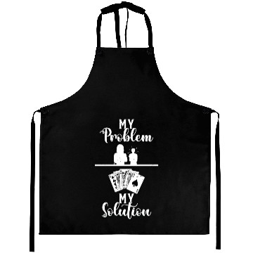 Discover Classic Blackjack My Problem My Pictogram Mom Dad Aprons