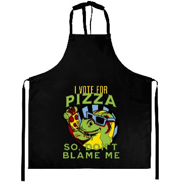 Discover I Vote Pizza So Don't Blame Me Aprons