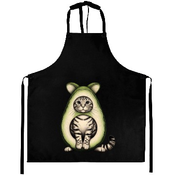 Discover Avocado Cat Aprons