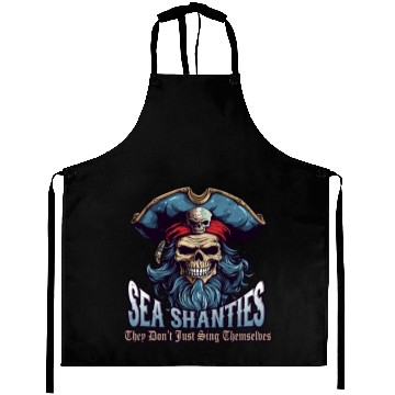Discover Sea Shanty Sing Themselves Sea Shanty Ship Pirate Aprons
