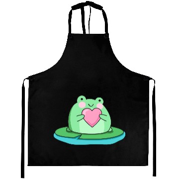 Discover Cute frog cartoon drawing Aprons