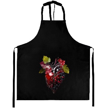 Discover Default Human heart made with wine and red grape Aprons
