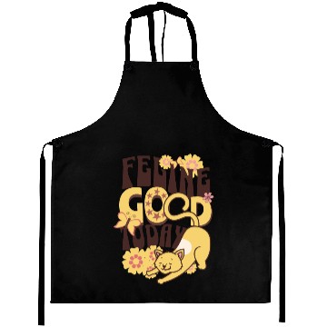 Discover feeling good cat Aprons