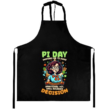 Discover Pi Day Inspires Me Irrational Decision Aprons