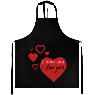 Discover I Love You too . Aprons