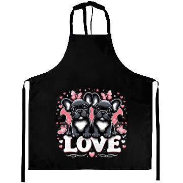 Discover French bulldogs Aprons