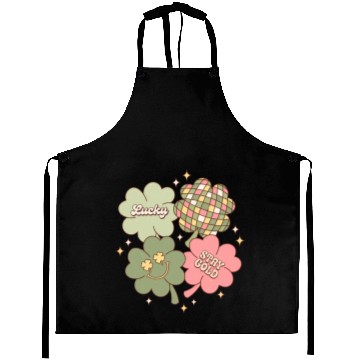 Discover Retro Shamrocks Aprons