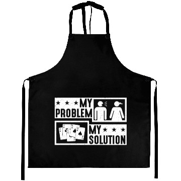 Discover Euchre Player My Problem My Pictogram Mom Dad Aprons