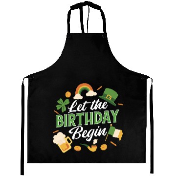 Discover Irish Birthday Celebration Festive St. Aprons