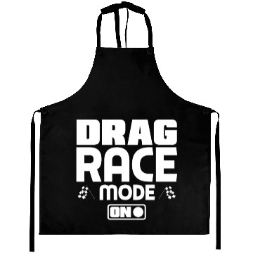 Discover Funny Drag Race Drag Racing Gift Aprons