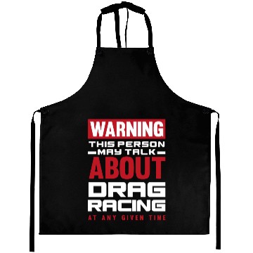 Discover Funny Drag Race Drag Racing Gift Aprons