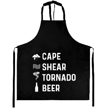 Discover Cape Shear Tornado Forecaster Gift Aprons
