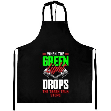 Discover Funny Drag Race Drag Racing Gift Aprons