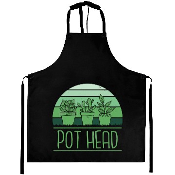 Discover Green Thumb, Potted Plant Paradise Aprons