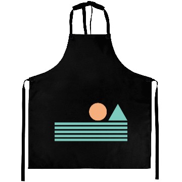 Discover Retro Sunrise Aprons
