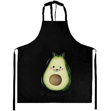 Discover Avocado Cat Aprons