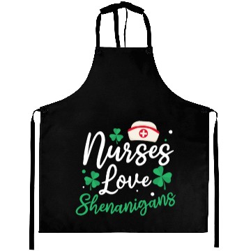 Discover St Patricks Day Nurse Nurses Love Shenanigans Aprons