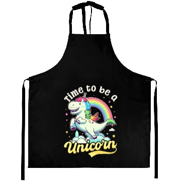 Discover Unicorn Time To Be Unicorn Aprons