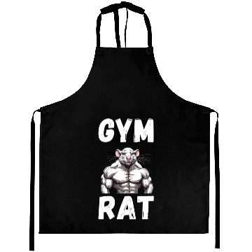 Discover gym rat Aprons