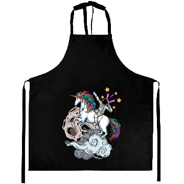 Discover Unicorn Astronaut – Fantastic Rainbow Design Aprons