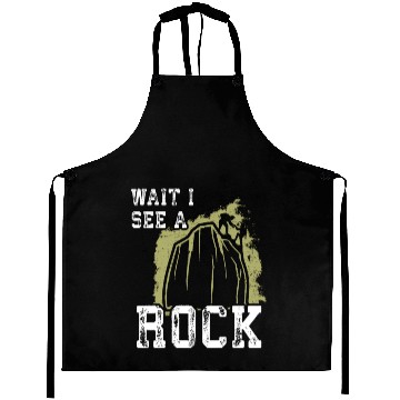Discover Wait I see a Rock - Hiking Aprons