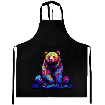 Discover Cool Wilderness Bear Aprons