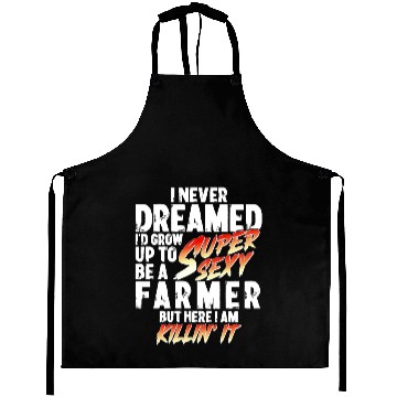Discover Super Sexy Farmer Agriculture Gift Farmer Aprons