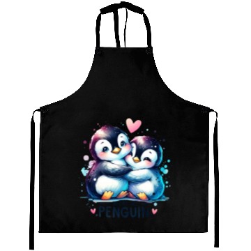 Discover Cute Penguin, Couple Outfit, You are my Penguin Aprons