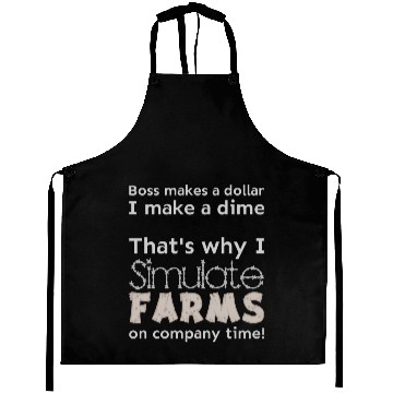Discover I simulate farms on company time Aprons