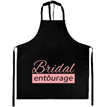 Discover Pink "Bride" Aprons Aprons, Bride Accessories, Party