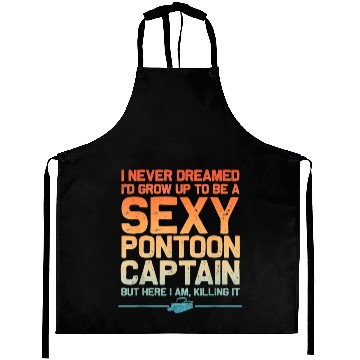 Discover Sexy Pontoon Captain Aprons