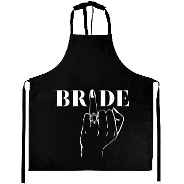 Discover Bride Ring Finger Wedding Aprons