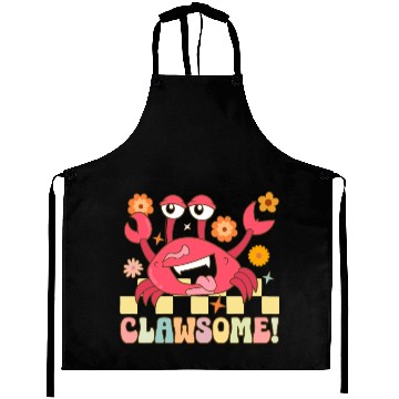 Discover Groovy Crab Lover Seafood Lover Aprons