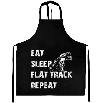 Discover Funny Flat Track Motorcycle Racing Aprons