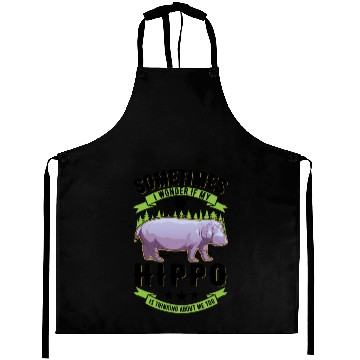 Discover Hippo Gift Aprons