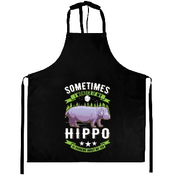 Discover Hippo Gift Aprons