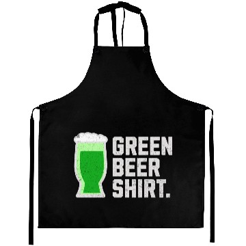 Discover Green Beer Aprons for St. Patrick's Day