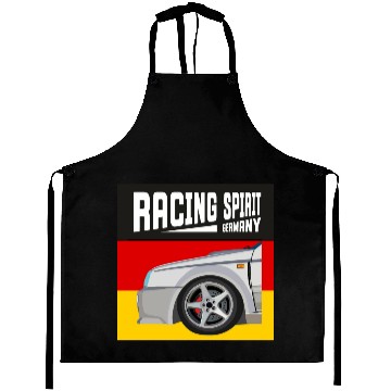 Discover Racing Car Hood of Spirit Racing Germany Aprons