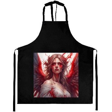 Discover angel illustration wallart retro decoration Aprons