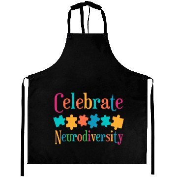 Discover Celebrate Neurodiversity Aprons