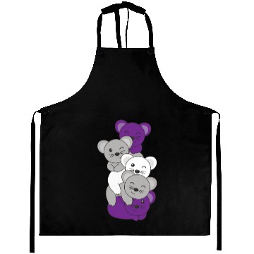 Discover Graysexual Flag Pride Lgbtq Cute Mouse Aprons