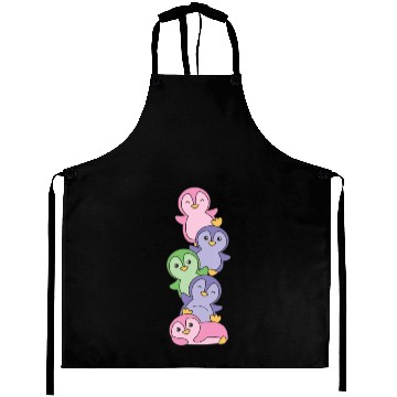 Discover Trigender Flag Pride Lgbtq Cute Penguin Aprons