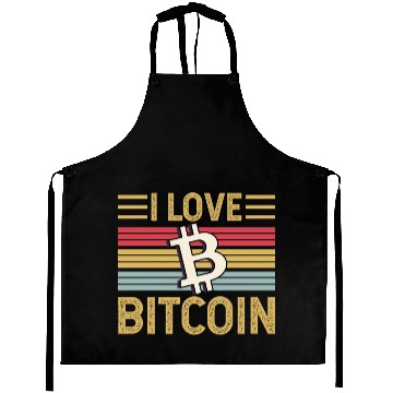 Discover I Love Bitcoin Aprons