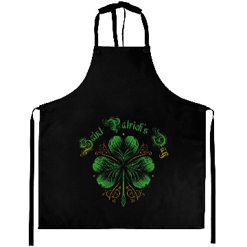 Discover Stylish Saint Patrick's Day Clover Leaf Aprons